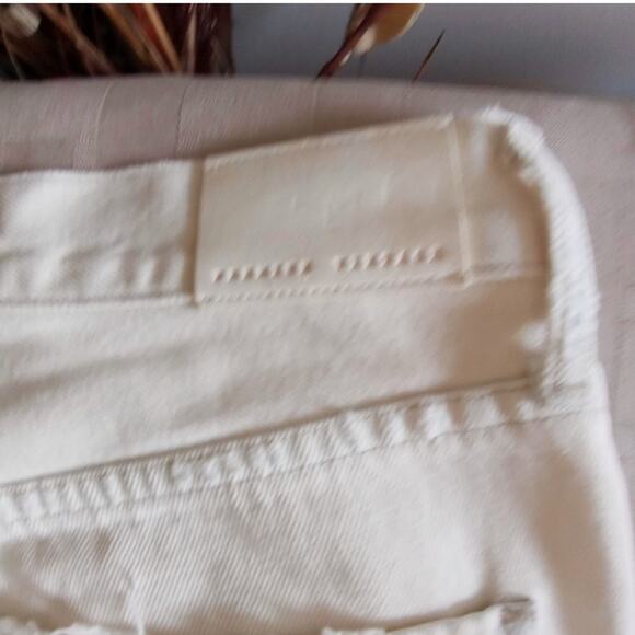 Citizens Of Humanity Cream Ankle Jeans - Picture 10 of 13